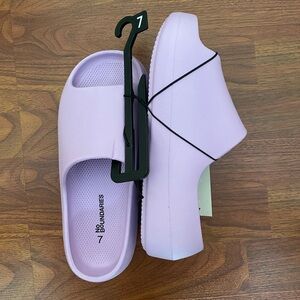 No Boundaries Light Purple Slip-On Shoes